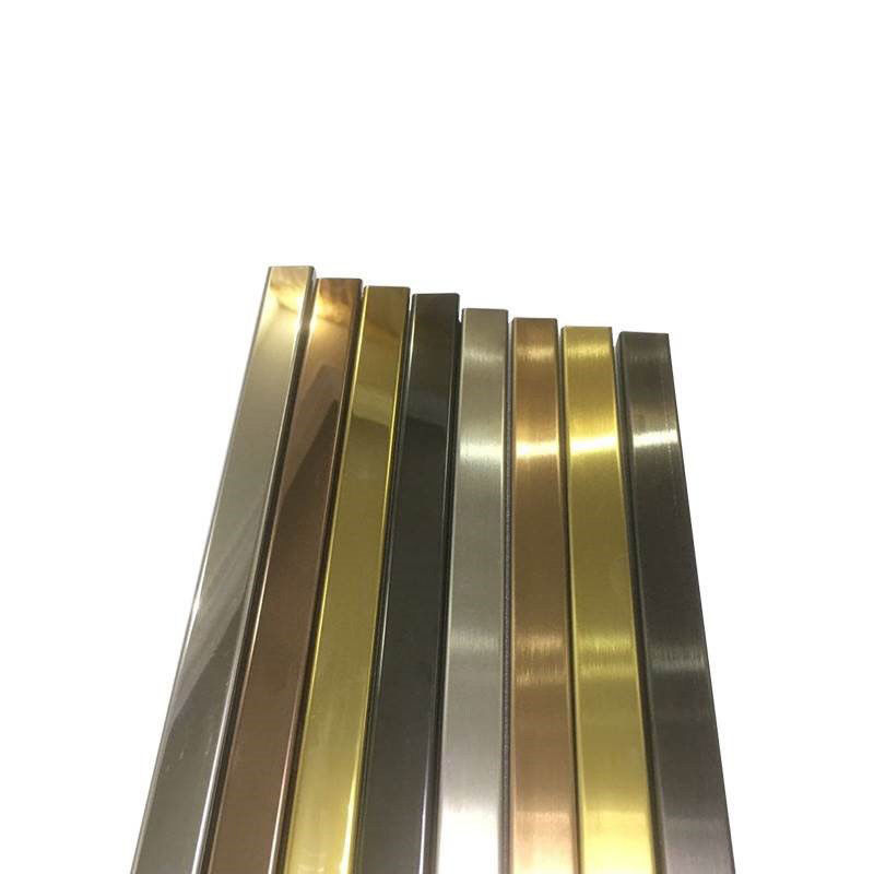 Trim Ubin Stainless Steel 2,7m Trim Tepi Ubin Keramik