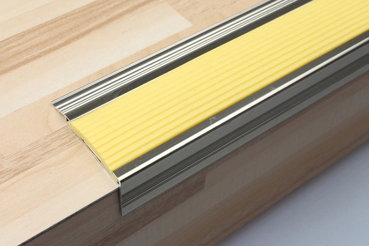 House Stair Nosing Anti Slip Strip Aluminium Tile Trim