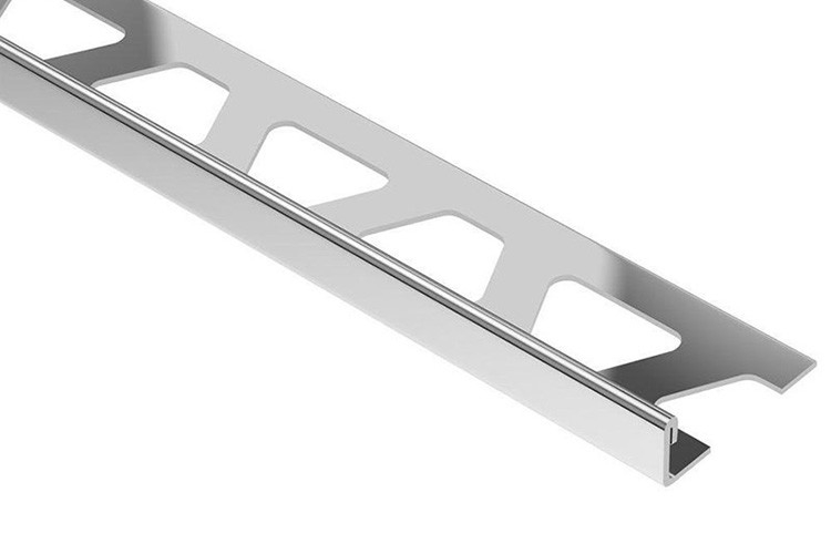 Trim Ubin Stainless Steel Berbentuk L Untuk Klub Pusat Perbelanjaan