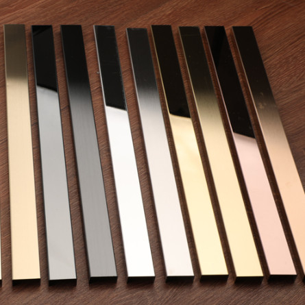 Round Shape Stainless Steel Tile Trim For Industrial