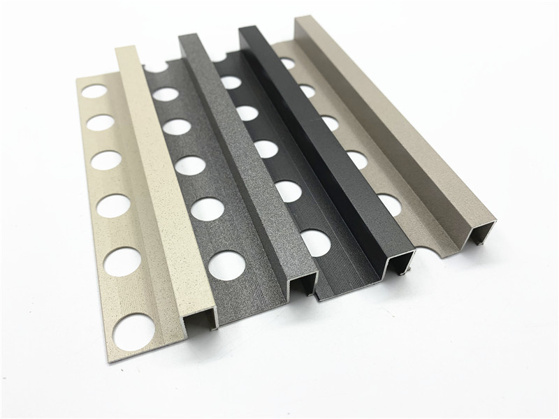 Perlindungan Anti Tabrakan Aluminium Tile Trim Untuk Tepi Sudut Dinding Rumah