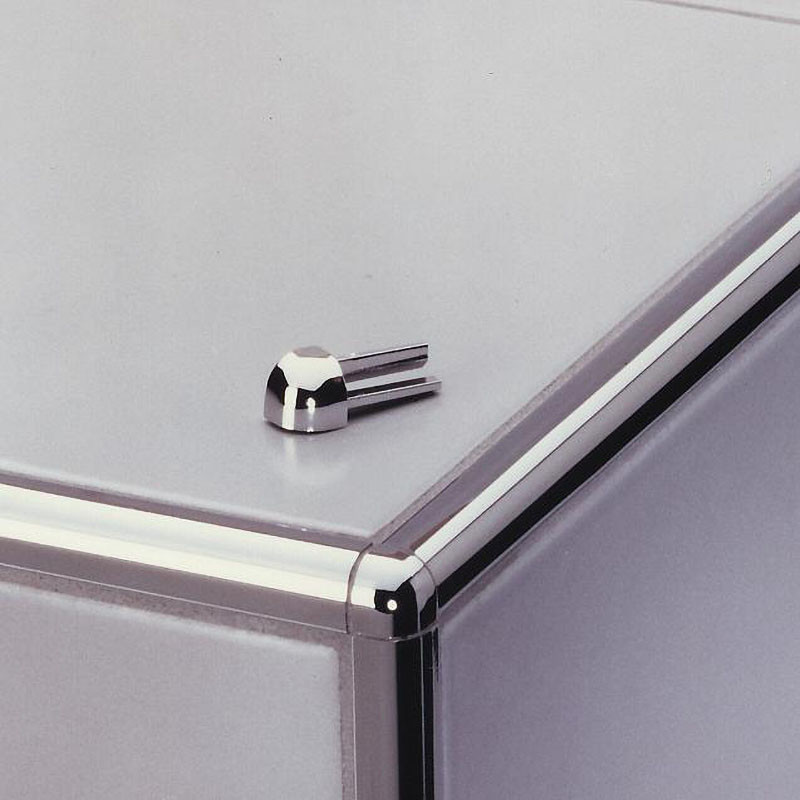 Aluminium Tile Trim Square Edge Tile Trim White Bathroom Tile Metal Trim