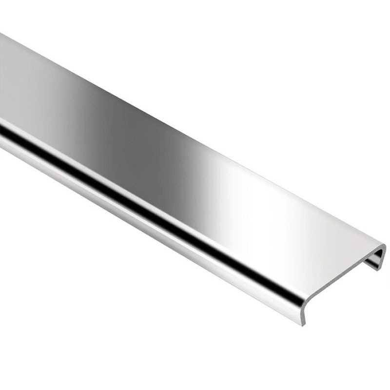 Aluminium Square Edge Trim Bathroom Floor Round Edge Tile Trim