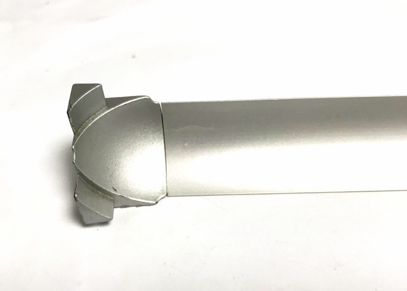 Aluminium Metal Square Edge Tile Trim Anodized Bathroom Tile Edge Trim