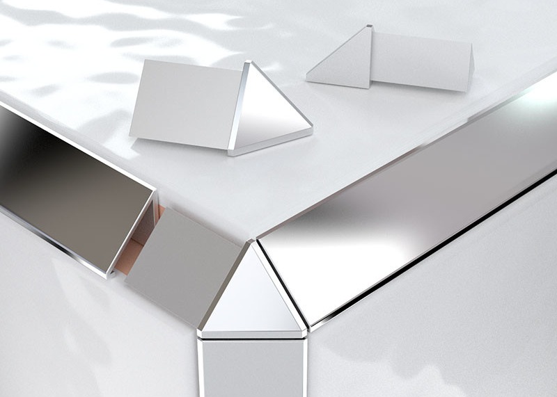 Aluminium Edge Strips Aluminium Tile Edge Trim Corner Closing Edge Strips