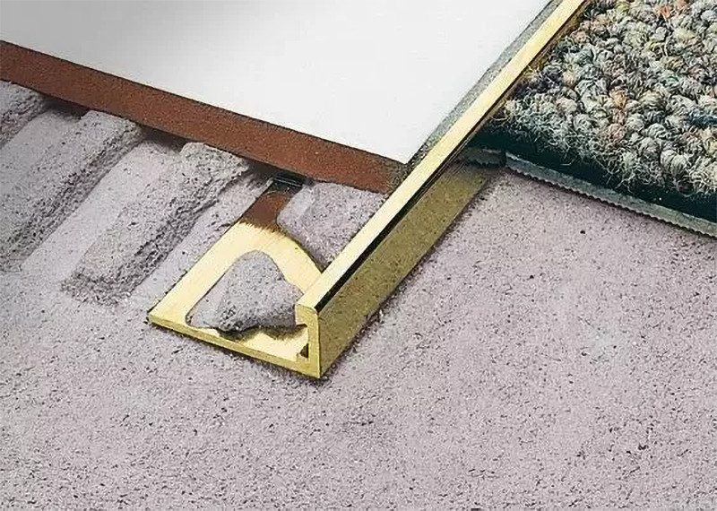 Aluminum Profile corner Tile Trim Edge Strips for kitchen