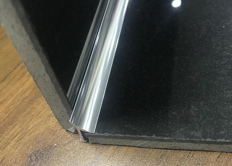 Aluminum Ceramic Tile Corner Edge Finishing Trim Aluminium Extrusion Profile