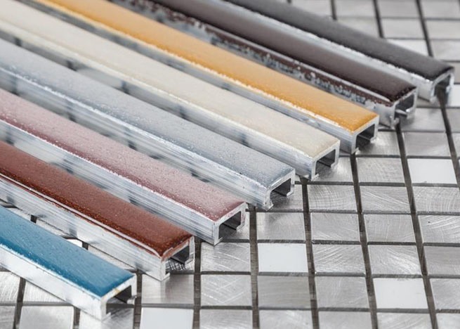 Aluminum Profile Ceramic Tile Corner Edge Finishing Trim Factory custom