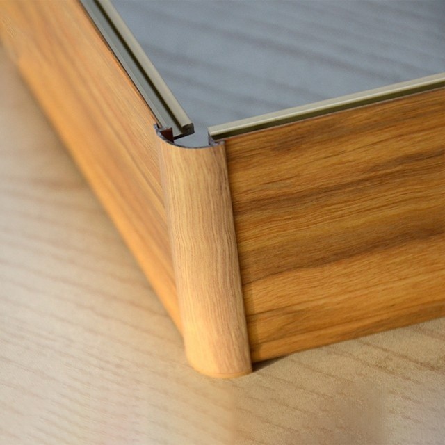 Decorative Edging Protection Extruded Aluminum Tile Trim Profile